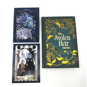 LitJoy The Stolen Heir Signed Annotated Special Edition Holly Black new imperfec